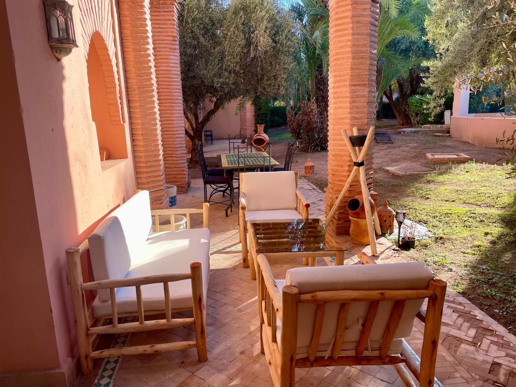 Les Fleurs Du Bien - Marrakech Apartment Marrakesh Exterior photo
