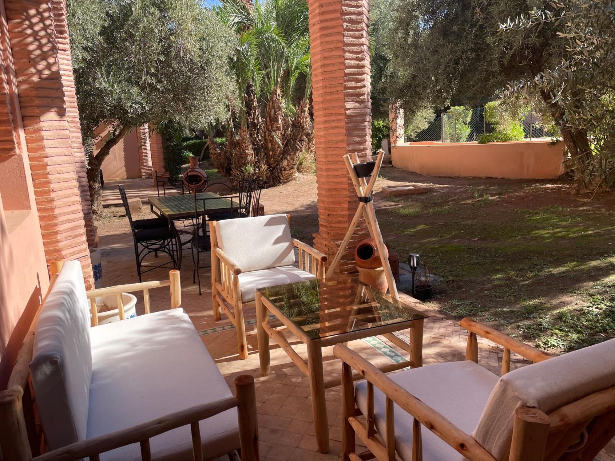 Les Fleurs Du Bien - Marrakech Apartment Marrakesh Exterior photo