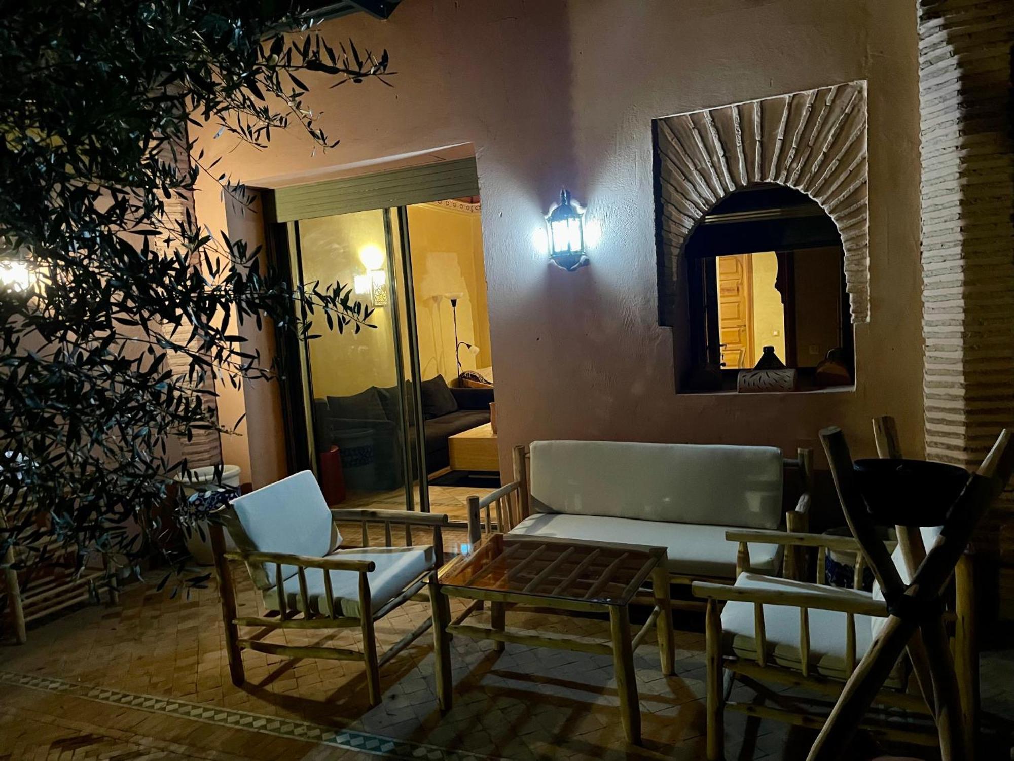 Les Fleurs Du Bien - Marrakech Apartment Marrakesh Exterior photo